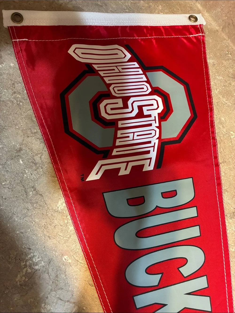Ohio State Buckeyes Red Pennant